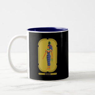 Nut Ägyptische Göttin Zwei-Töne-Kaffeetasse Zweifarbige Tasse