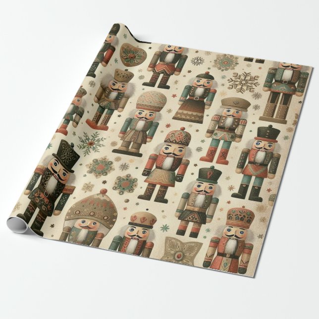 Nut Crackers Geschenkpapier (Ungerollt)