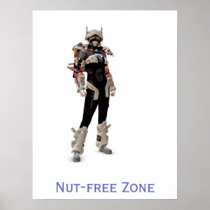 Nut-free Zone Poster