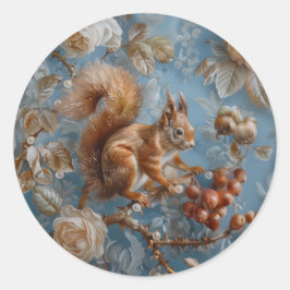 Nut - Round Stickers for Stationery