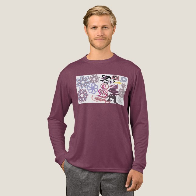 Nutcracker and Ballet winter  Tri-Blend Shirt (Volle Vorderseite)