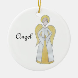 Nutcracker Angel Keepake Ornament