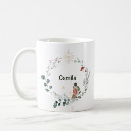 Nutcracker Aquarell niedliche Weihnachten Kaffeetasse