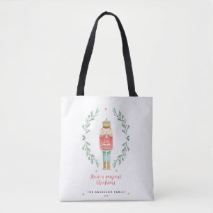 Nutcracker Aquarell niedliche Weihnachten Tasche