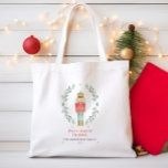 Nutcracker Aquarell niedliche Weihnachten Tragetasche<br><div class="desc">Nutcracker Aquarelltasche niedlich Weihnachtsfest Weihnachtsgeschenk</div>