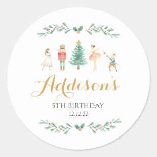 Nutcracker, Aufkleber für Zuckerpflaume