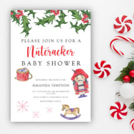 Nutcracker Babydusche Einladung