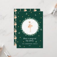 Nutcracker Ballerina botanische niedliche Weihnach