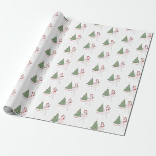 Nutcracker Ballerina Giftwrap Geschenkpapier
