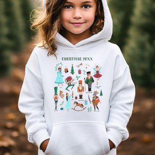 Nutcracker Ballet-Charaktere Weihnachten Hoodie