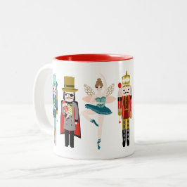 Nutcracker Ballet Charaktere Weihnachten Zweifarbige Tasse