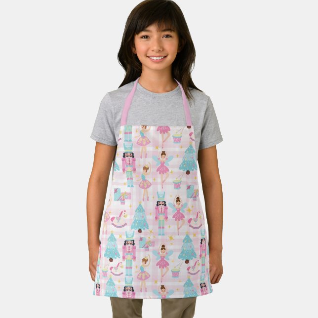 Nutcracker Ballet Christmas Girl Holiday Kids Schürze (Insitu)