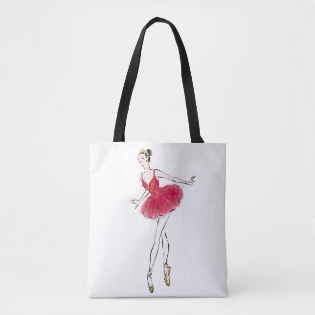 Nutcracker Ballet Dancer Tasche (Vorderseite)