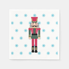 Nutcracker Ballet Illustration Snowflake Napkins Serviette