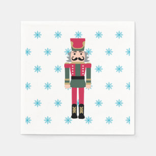 Nutcracker Ballet Illustration Snowflake Napkins Serviette