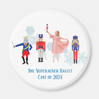 Nutcracker Ballet Notecards Magnet