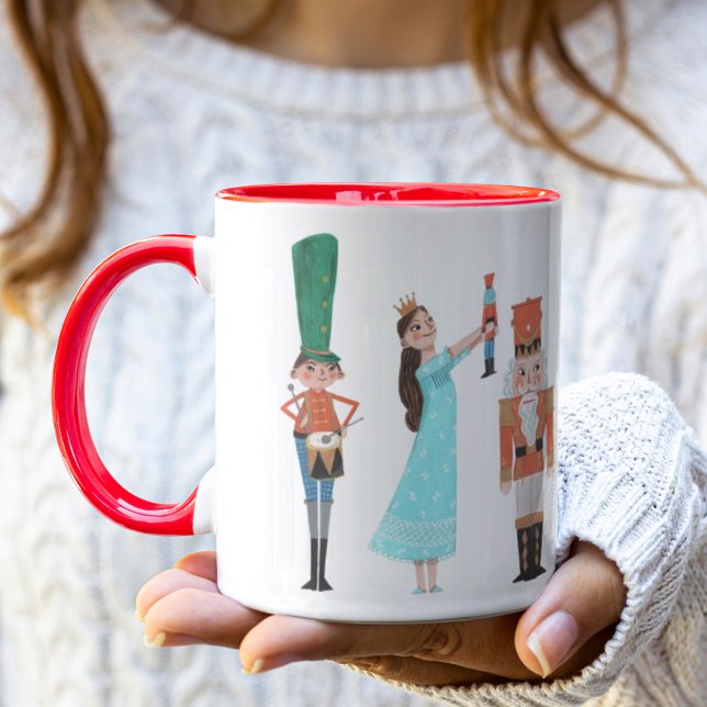 Nutcracker-Ballettfiguren Weihnachten Tasse (Von Creator hochgeladen)