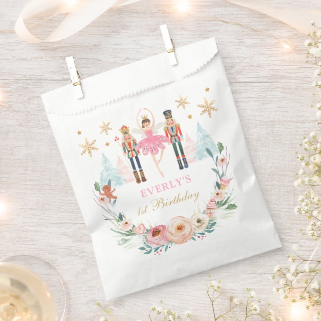 Nutcracker Birthday Land Sweet Birthday Party Geschenktütchen (Ausgeschnitten)