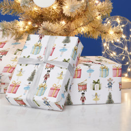 Nutcracker Birthday Party Geschenkpapier