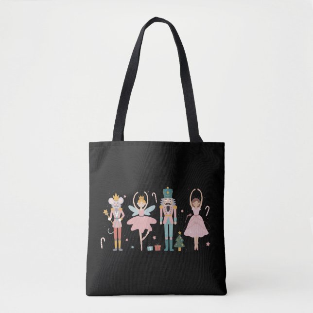 Nutcracker Christmas Ballet Cute Holiday Tasche (Vorderseite)