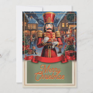 Nutcracker Christmas Feiertagskarte
