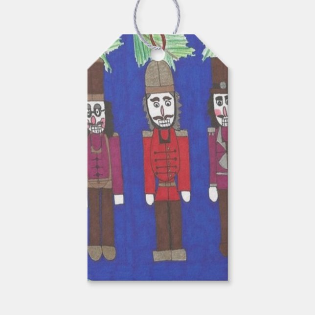 Nutcracker Christmas Geschenkanhänger (Vorderseite)