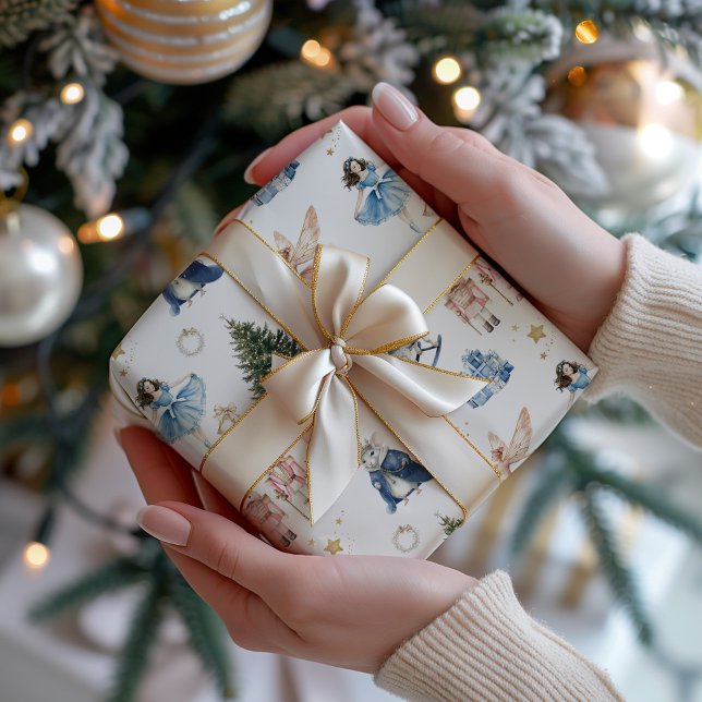 Nutcracker Christmas Geschenkpapier (Christmas Nutcracker Ballet Gift Wrap)