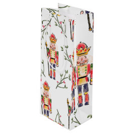 Nutcracker Christmas Geschenktüte Für Weinflaschen
