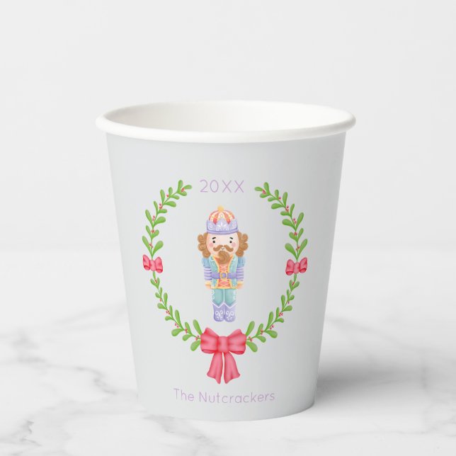 Nutcracker Christmas Pappbecher (Vorderseite)