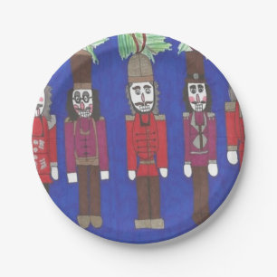 Nutcracker Christmas Pappteller