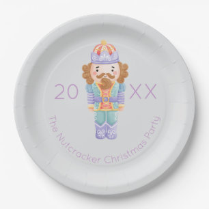 Nutcracker Christmas Pappteller