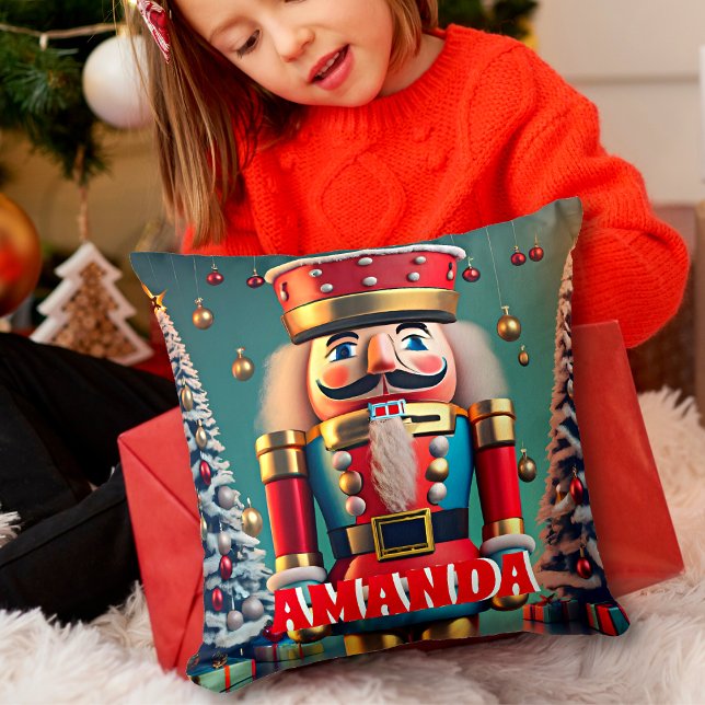 Nutcracker Christmas Personalisiert Kids Kissen (Von Creator hochgeladen)