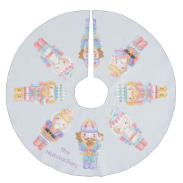 Nutcracker Christmas Polyester Weihnachtsbaumdecke