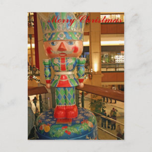 Nutcracker Christmas Postcard Feiertagspostkarte