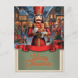 Nutcracker Christmas Postkarte