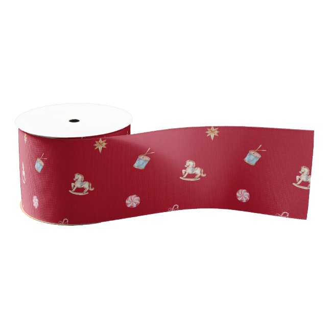Nutcracker Christmas Ribbon Ripsband (Spule)