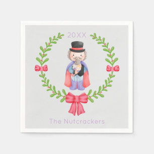 Nutcracker Christmas Serviette
