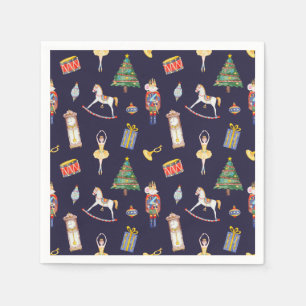 Nutcracker Christmas Serviette