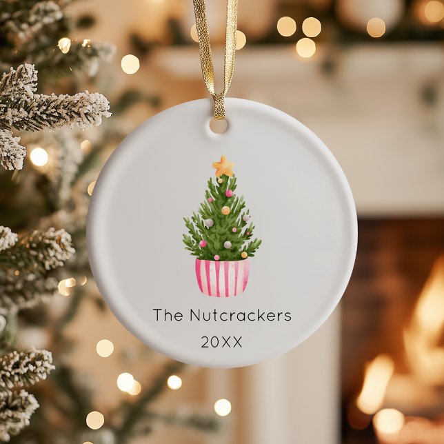 Nutcracker Christmas Tree Foto Keramik Ornament (Von Creator hochgeladen)