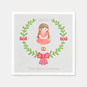 Nutcracker Clara Christmas Serviette