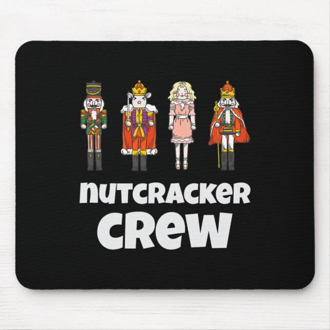 Nutcracker-Crew passt zu Weihnachtsjunge Männer Ge Mousepad (Vorne)