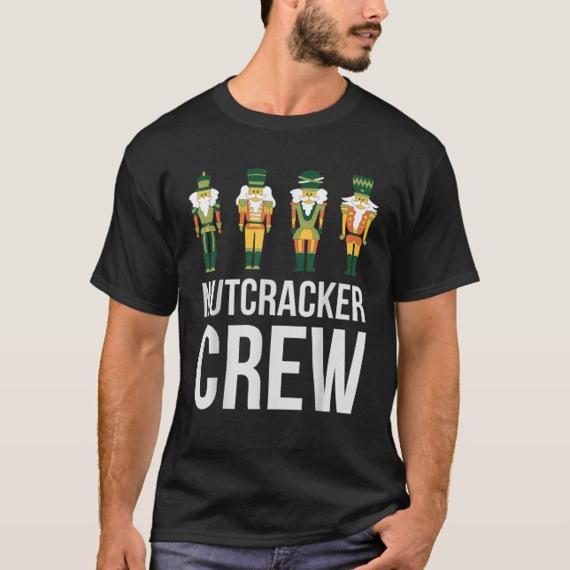 Nutcracker-Crew passt zu Weihnachtsjunge Männer Ge T-Shirt (Vorderseite)