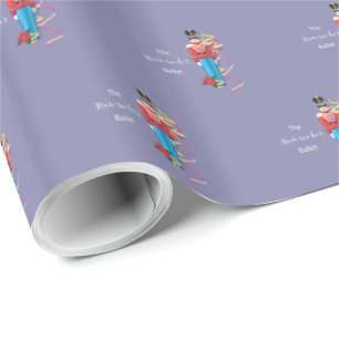Nutcracker Dance Ballet Performance Congratulation Geschenkpapier