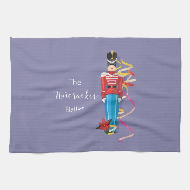 Nutcracker Dance Ballet Performance Congratulation Geschirrtuch (Horizontal)