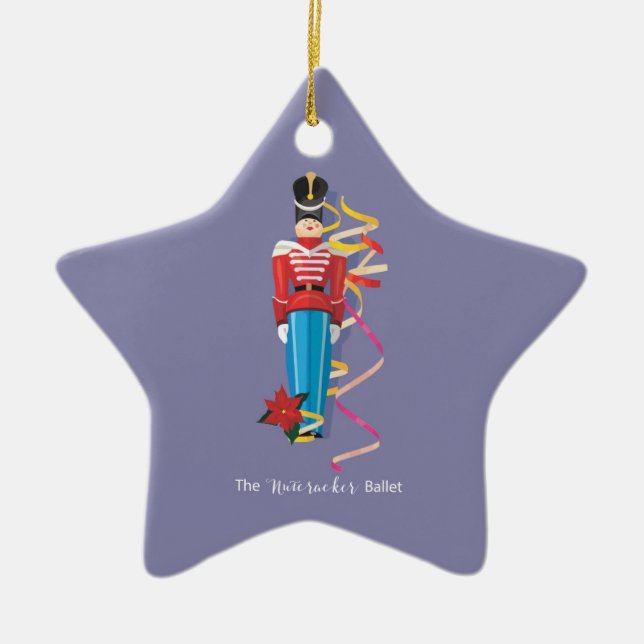 Nutcracker Dance Ballet Performance Congratulation Keramik Ornament (Vorne)