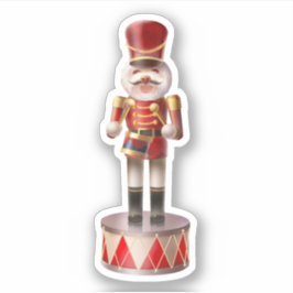 Nutcracker Dog Soldier Aufkleber