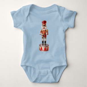 Nutcracker Dog Soldier Baby Strampler