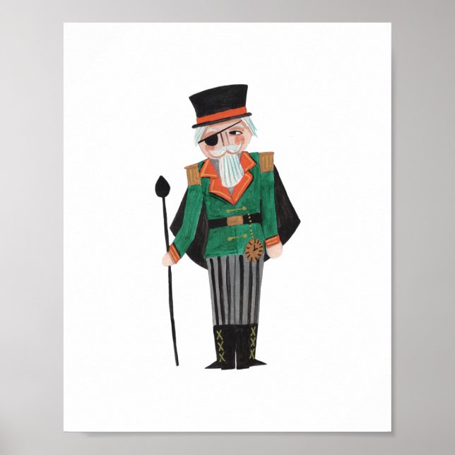 Nutcracker | Drossel | Poster | Art Print (Vorne)
