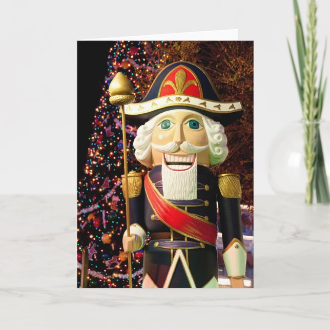 Nutcracker Feiertagskarte (Vorderseite)