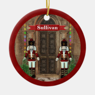 Nutcracker First Christmas Zuhause Custom Ornament